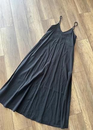 Сукня міді zara viscosa