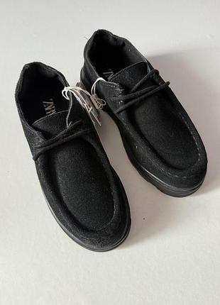 Туфлі для підлітків zara чорні, розмір 29, 30, 32