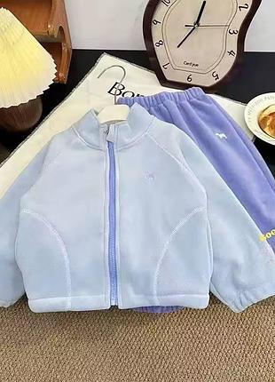 Теплий костюм спортивний толстовка на щамку джогери утеплий флісовий зимовий