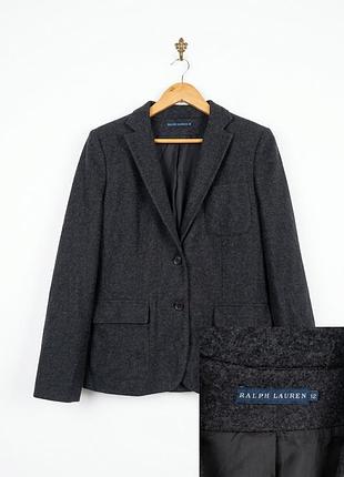 Роскошный шерстяной жакет / пиджак, премиум бренд ralph lauren.