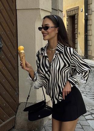 Сорочка блузка zara