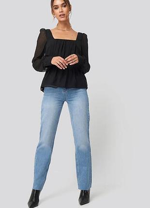 Na-kd блуза з квадратно деколте