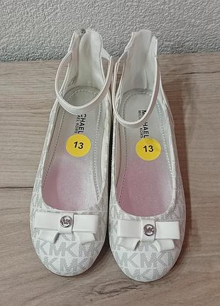 Туфлі-балетки michael kors kids zellie, оригінал