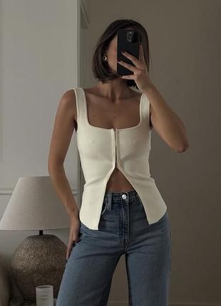Топ корсет zara