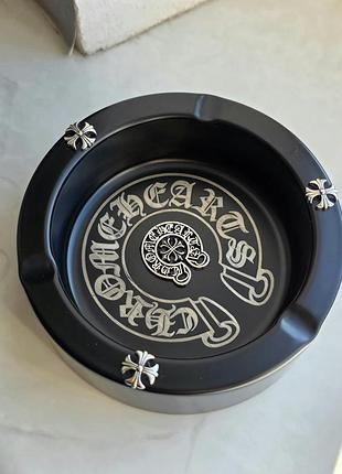 Попільничка chrome hearts black matte