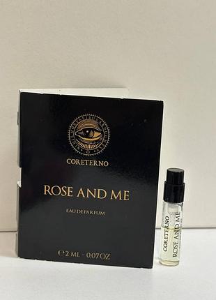 ❤️coreterno rose and me, пробник, оригинал