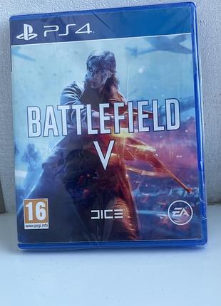 Диск battlefield v для playstation 4