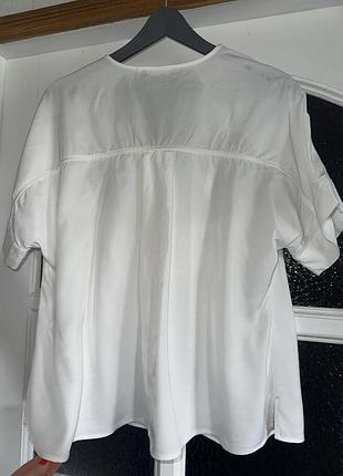 Gerry weber блуза белая, вискоза 4