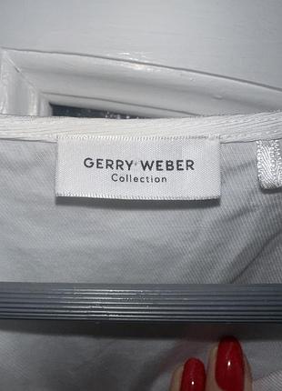 Gerry weber блуза белая, вискоза 6