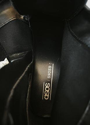 Asos design черевики замша натуральна 8