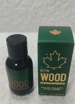 Dsquared2 green wood pour homme eau de toilette,пробнмк 5мл 

green