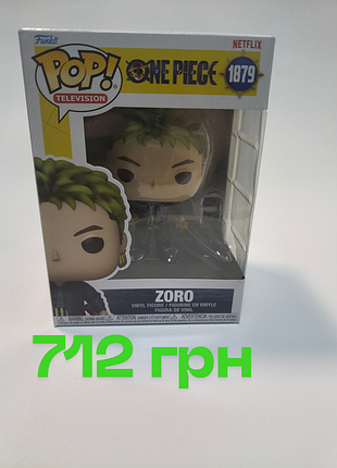 Іграшкова фігурка funko pop! television one piece zoro