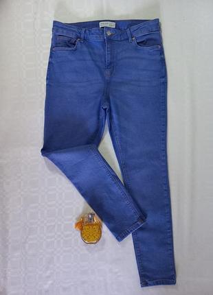 Яскраві сині джинси denim co. / primark (розмір 44 / наш 50)