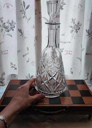 Графін. кришталь.