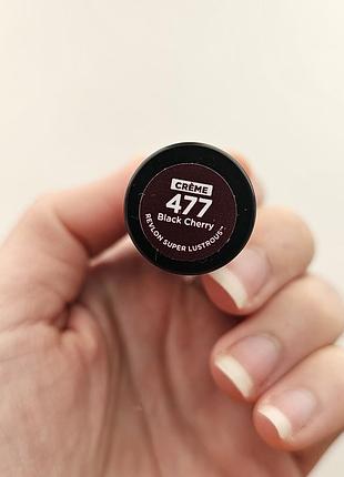 Помада revlon black cherry 477 б/у
