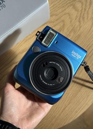 Fujifilm instax mini 70, синій