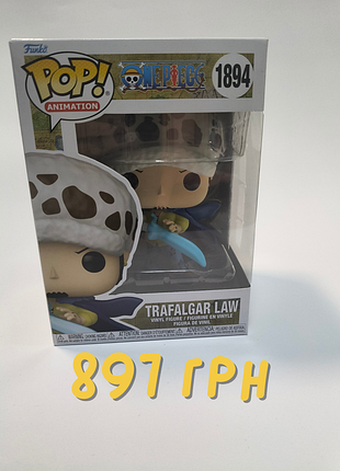 Іграшкова фігурка funko pop! animation trafalgar law one piece