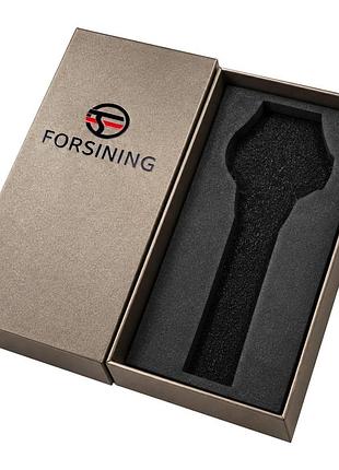 Картонная коробочка для часов forsining bronze-brown (1000-0419) - подарочная упаковка в бронзово-коричневом цвете