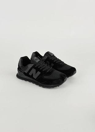 Водонепроникні кросівки new balance 574 gtx m black