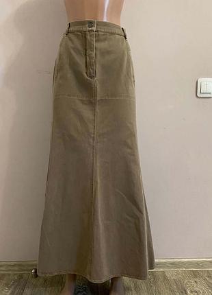 Юбка джинсовая в пол годе leisure wear р.48/50 бангладеш