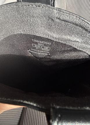 Жіночі чорні ковбойські чоботи pull & bear, 37 р 7