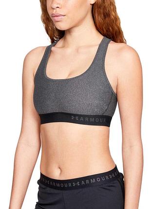 Топ under armour armour mid crossback heather bra