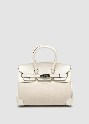💎 hermes birkin 25 cream/canvas