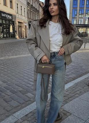 Джинси оригінал zara wide leg