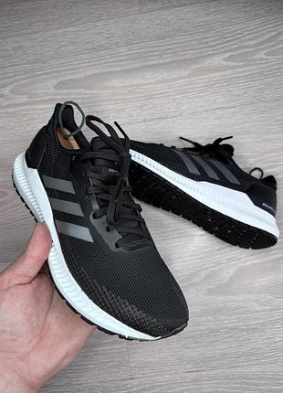 Кросівки чоловічі adidas solar blaze чорні, розмір 38
