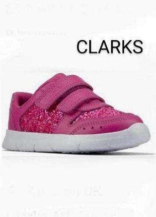 Кожаные кроссовки бренда clarks made in vietnam. u9 5 eur 21