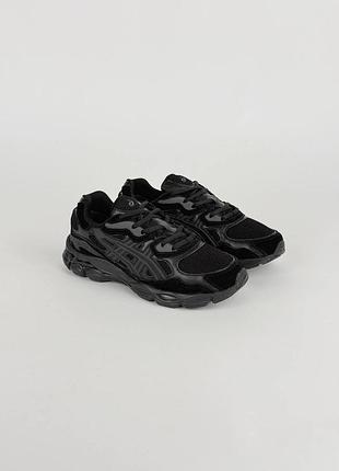 Водонепроникні кросівки asics gel-nyc gtx m triple black