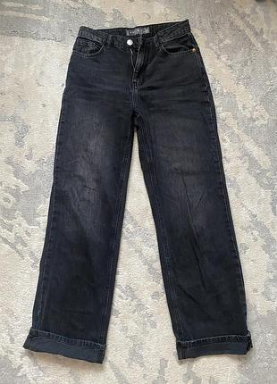 Джинси жіночі new yorker чорні wide leg