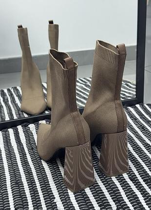 Ботильйони zara черевики носки 4