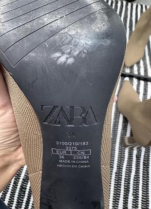 Ботильйони zara черевики носки 5