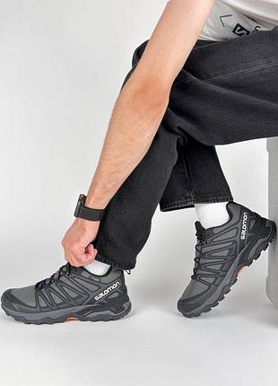 Водонепроникні кросівки salomon speedcross pro thinsulate grey black