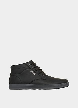 Оригинальные мужские ботинки skechers/ботинки мужские скечерс черного цвета