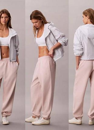 Жіночі брюки calvin klein пудрового кольору, розмір s