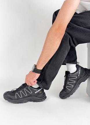Водонепроникні кросівки salomon xa pro 3d amphib gtx black white