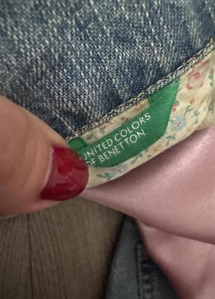 Джинсовый костюм benetton 5