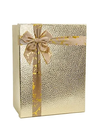 Коробка для подарунків золото 31*23*13,5