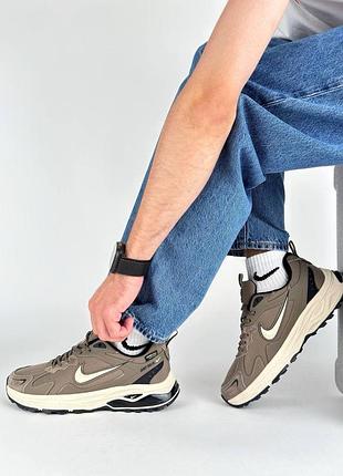 Водонепроникні кросівки nike zoom winflo gtx brown beige