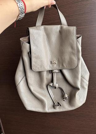 Рюкзак жіночий michael kors шкіряний тауп