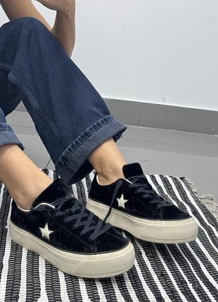 Кеди на платформі converse all star оригінал 3