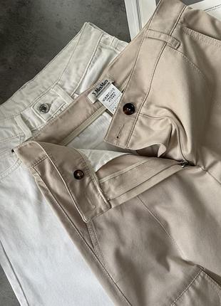 Брюки жіночі max mara карго бежеві 6