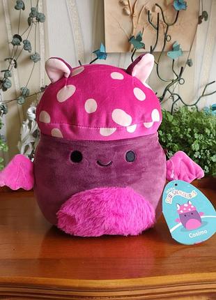 Оригинальная мягкая игрушка летучая мышь-гриб косимо / cosimo squishmallows