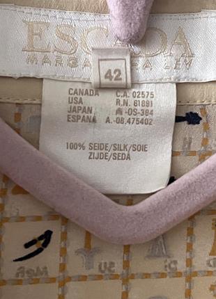 Escada hermes шовкова сорочка 8