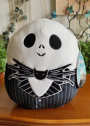 Оригинальная мягкая игрушка джек скеллингтон (jack skellington) squishmallows disney