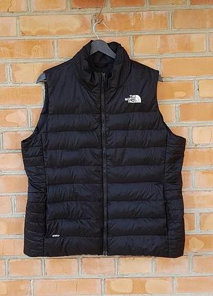 The north face 550 женский жилет пуховик куртка оригинал (xl)
