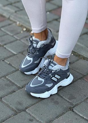 Женские утепленные кроссовки nb 4