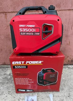 Инверторный бензиновый генератор easy power s3500i 2.7/3.0 квт